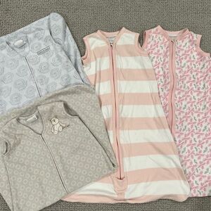 Baby Sleep Sacks - Burt’s Bees and Halo